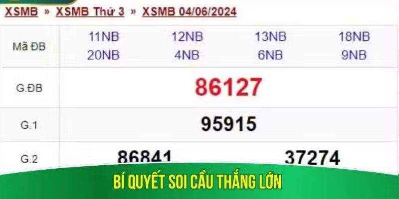 Bí quyết soi cầu thắng lớn