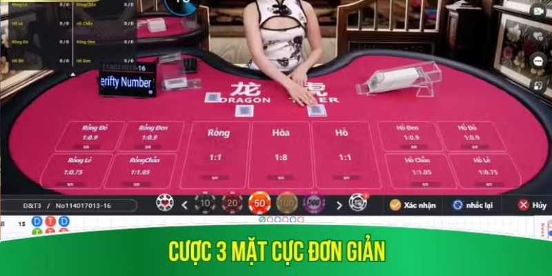 Cược 3 mặt cực đơn giản