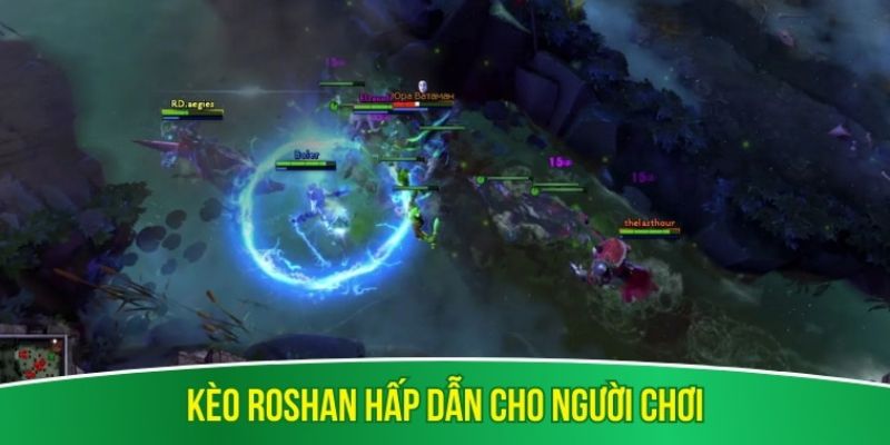 Kèo Roshan hấp dẫn trong hệ thống giải đấu dota 2